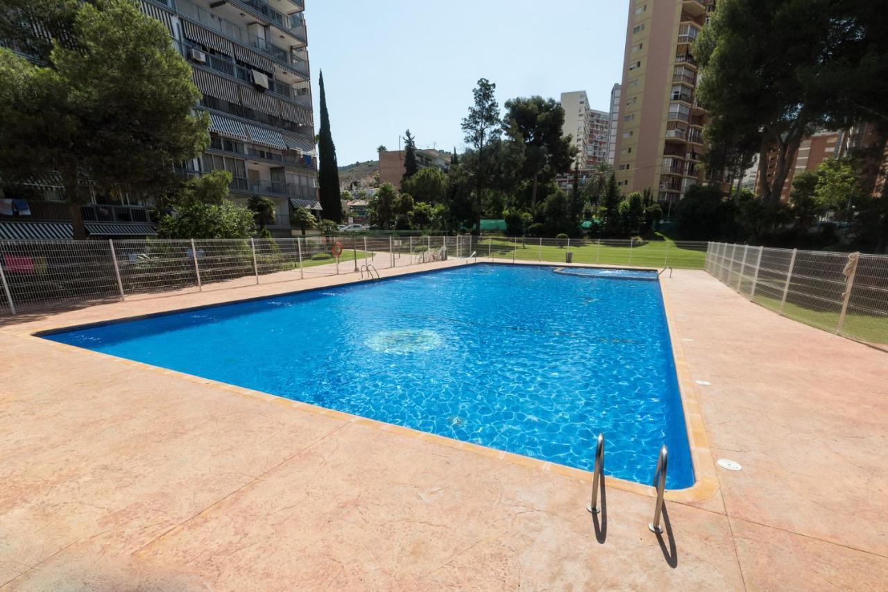 Moonkey - Apto Paris Con Piscina Y Parking Daire Benidorm Dış mekan fotoğraf